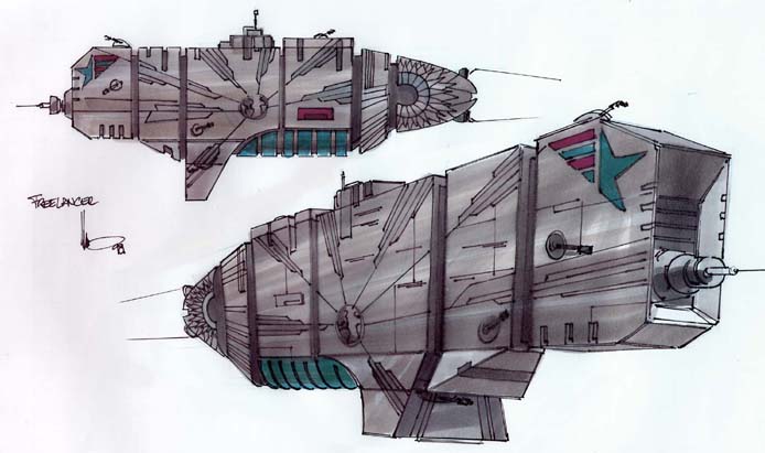 Hegemon Combat Freighter